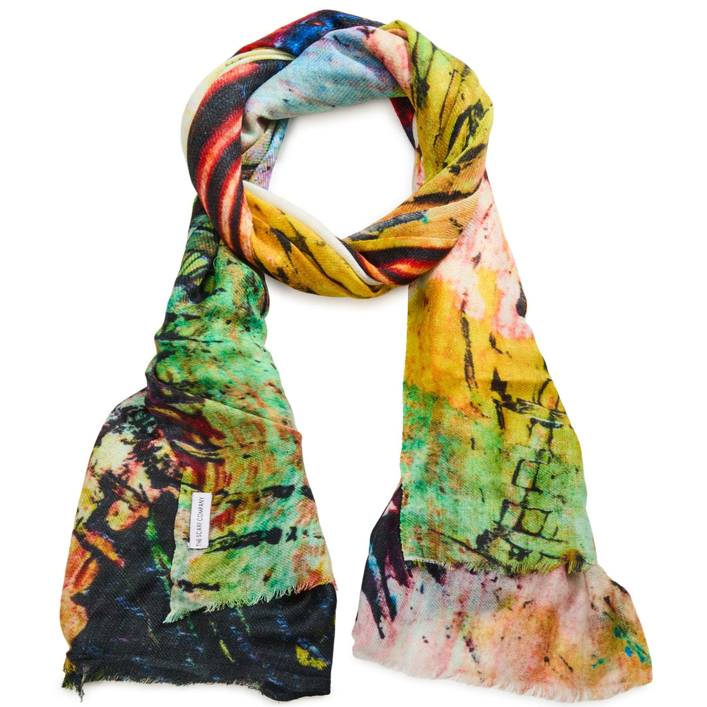 Calla Merino Wool Scarf