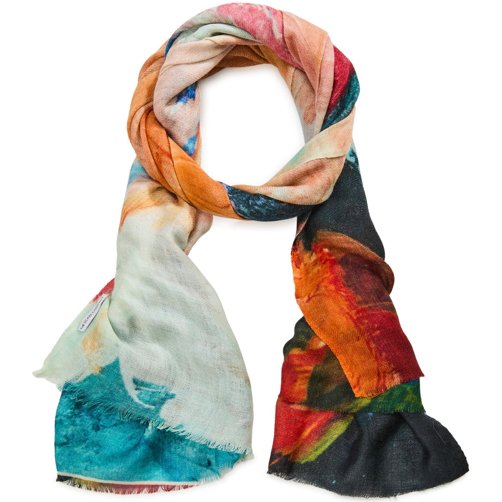 Vivid Merino Wool Scarf